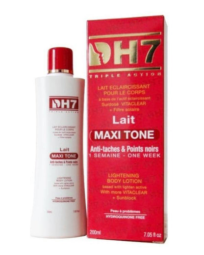 DH7 - Maxi Tone Lightening Body Lotion 7.05 oz - ShanShar Beauty : The world of beauty.