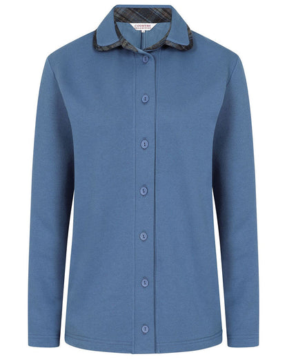 Dover Trimmed Fleece Ladies Leisure Cardigan - Image 2 - Country Collection