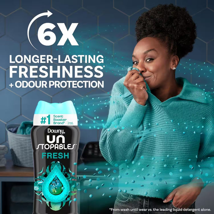 Downy Unstopables In-Wash Scent Booster Fresh – 13.4 oz – 4 Pack