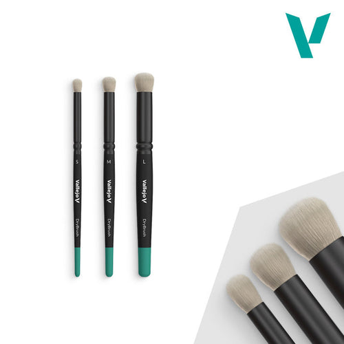 Dry brush set,natural hair (S, M & L)