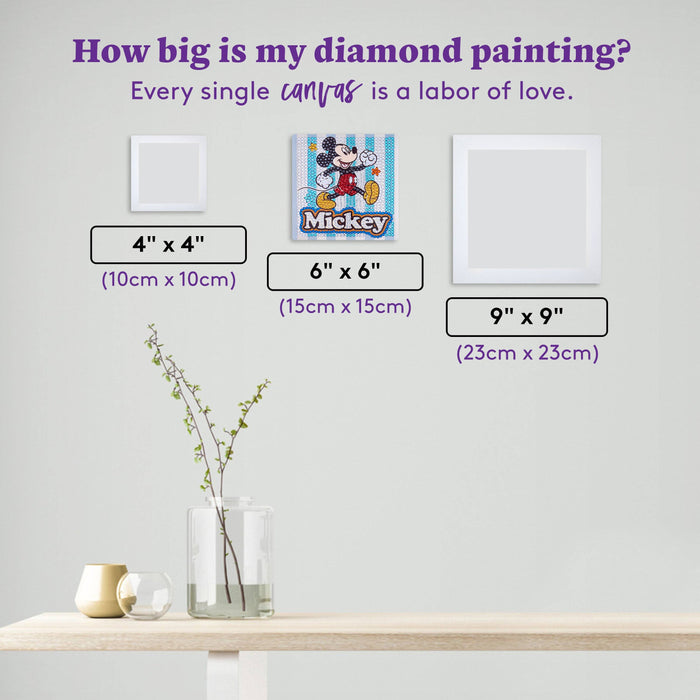 Easy Gem™ Sparkle Boards – Mickey™ Magic - Diamond Art Club DIY Kit