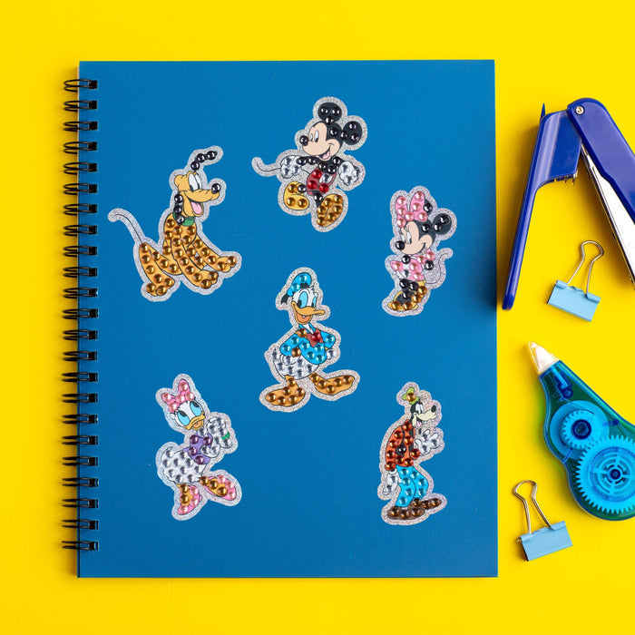 Easy Gems™ Stickers - Mickey and Friends™ (Set of 6) - Diamond Art Club DIY Kit