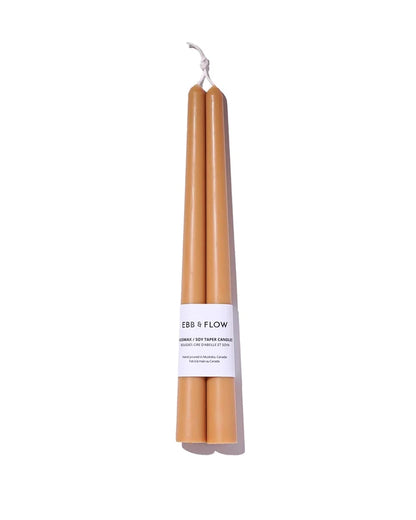 Ebb & Flow-Taper Beeswax Candle