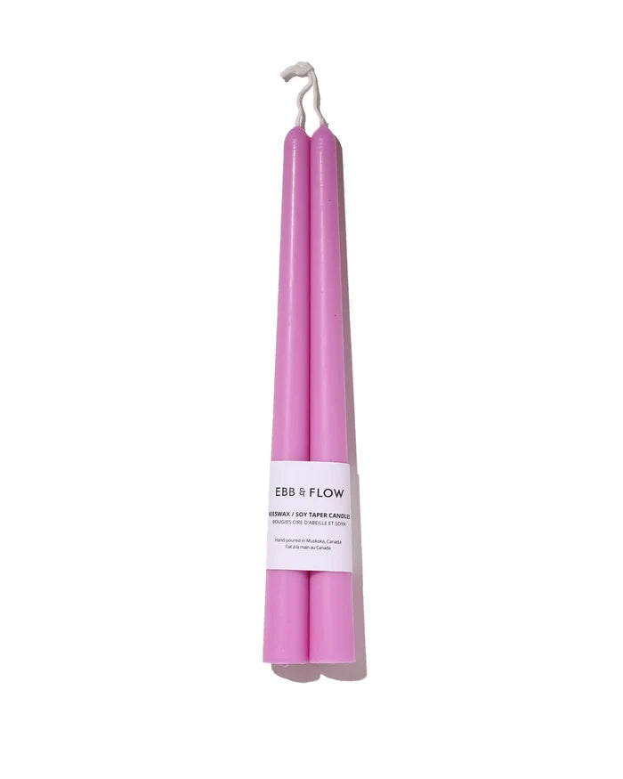 Ebb & Flow-Taper Beeswax Candle