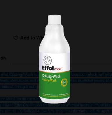 Effol Med Cooling Wash