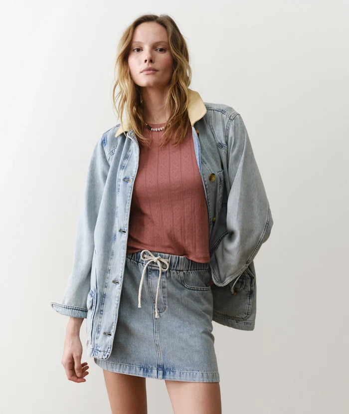 Ella Denim Mini Skirt