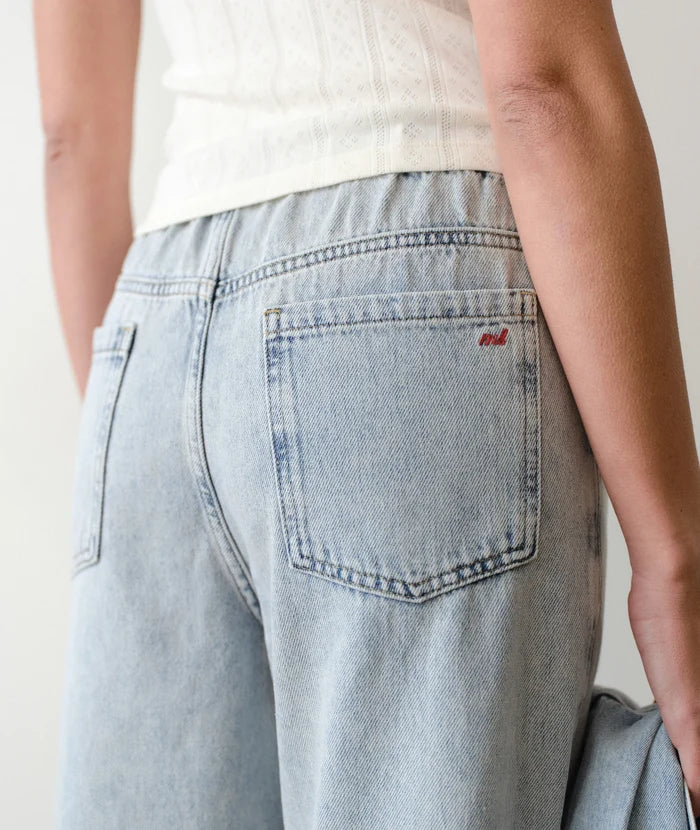 Ella Wide Leg Pant Wash