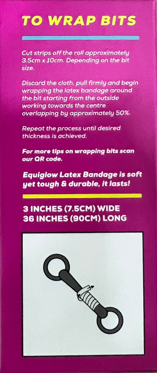 Equiglow Latex Bandage & Bit Wrap
