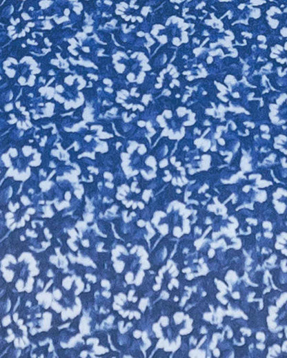 Erica Floral Pure Cotton Turtle Neck Top - Image 3 - Country Collection