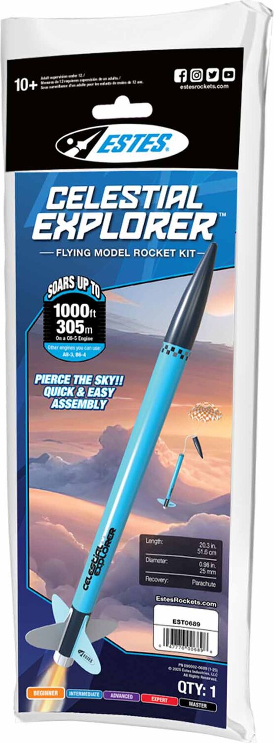 Celestial Explorer Model Rocket Kit
