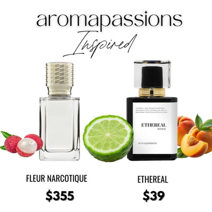ETHEREAL | Inspired by EX NIHILO FLEUR NARCOTIQUE | Fleur Narcotique Dupe Pheromone Perfume - aromapassions