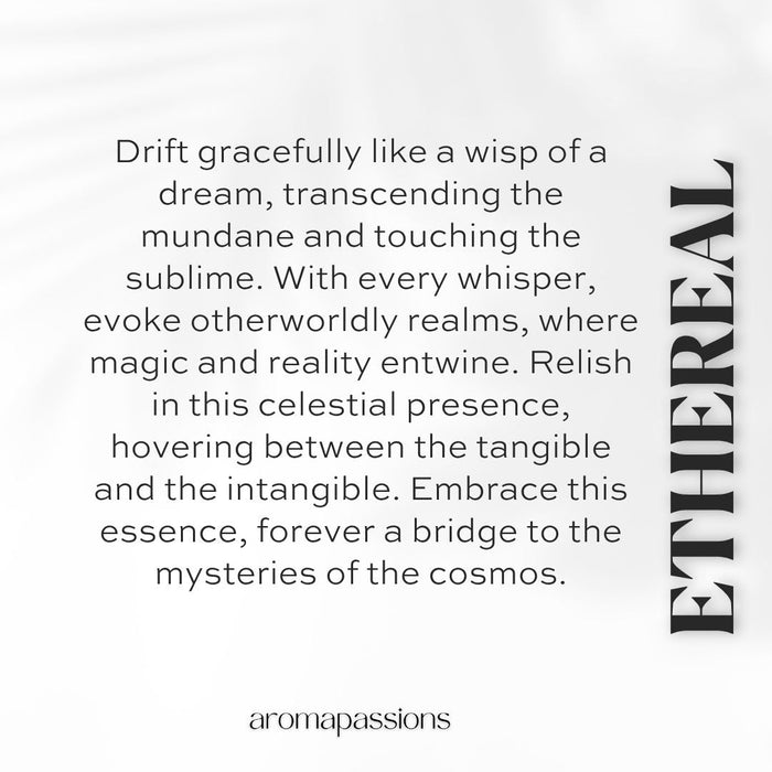 ETHEREAL | Inspired by EX NIHILO FLEUR NARCOTIQUE | Fleur Narcotique Dupe Pheromone Perfume - aromapassions