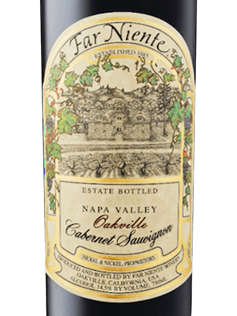 Far Niente Estate Bottled Cabernet Sauvignon, Oakville California