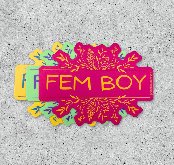 Fem Boy sticker