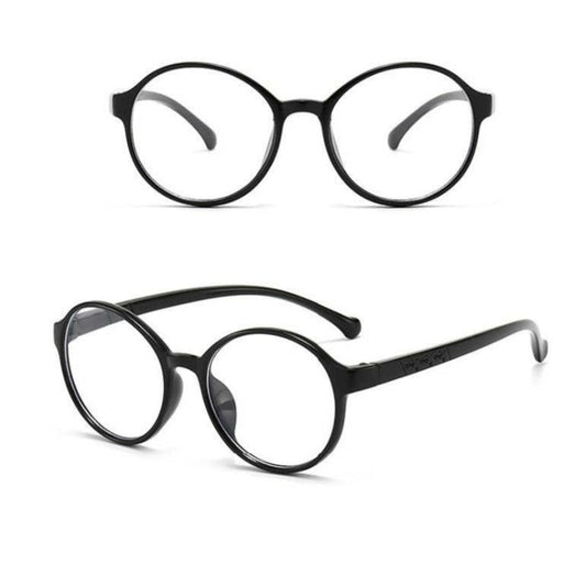 *FINAL SALE* Cramilo Eyewear Kids Round Blue Light Blocker Glasses, Black