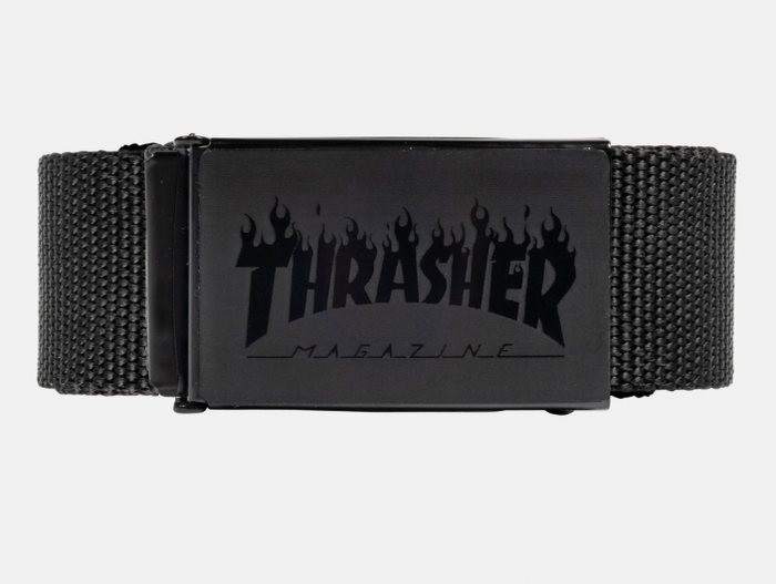 Flame Web Belt (Black)