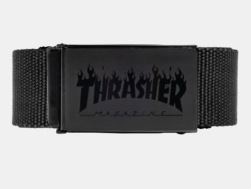 Flame Web Belt (Black)