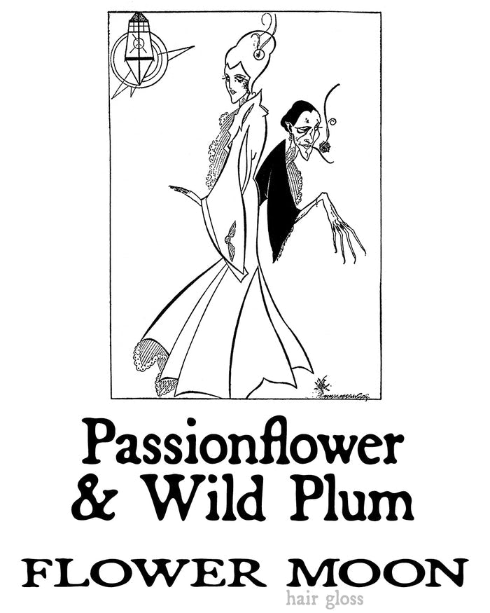 Flower Moon: Passionflower and Wild Plum Hair Gloss