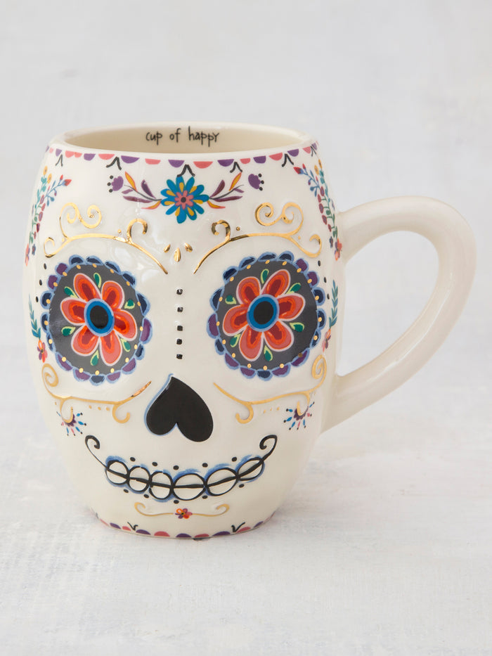 Folk Art Coffee Mug - Coco The Sugar Skull-view 2