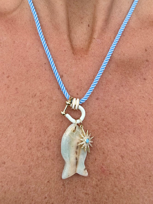 Forever Blythe Signature Fish Pendant Necklaces