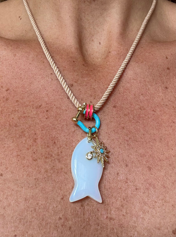Forever Blythe Signature Fish Pendant Necklaces