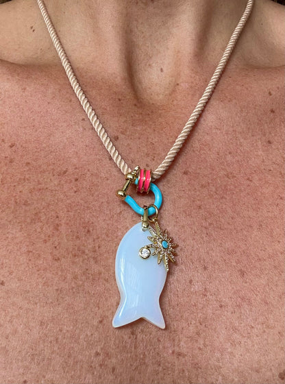 Forever Blythe Signature Fish Pendant Necklaces