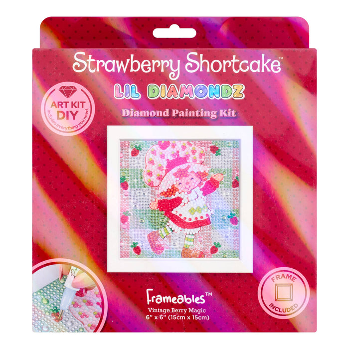 Frameables™ - Strawberry Shortcake Vintage Berry Magic - Diamond Art Club DIY Kit