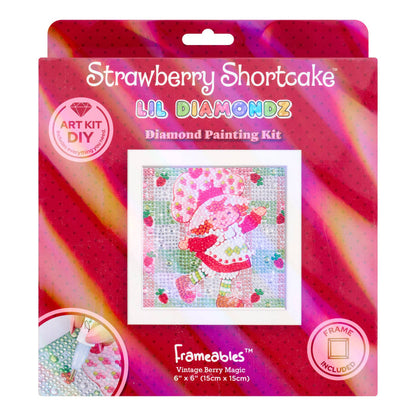 Frameables™ - Strawberry Shortcake Vintage Berry Magic - Diamond Art Club DIY Kit