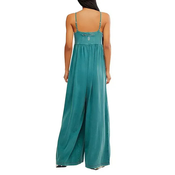 Free People Hot Shot Strappy Onesie