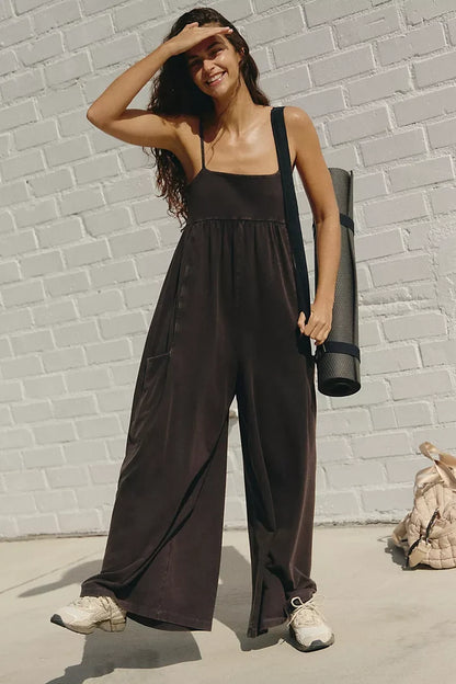 Free People Hot Shot Strappy Onesie