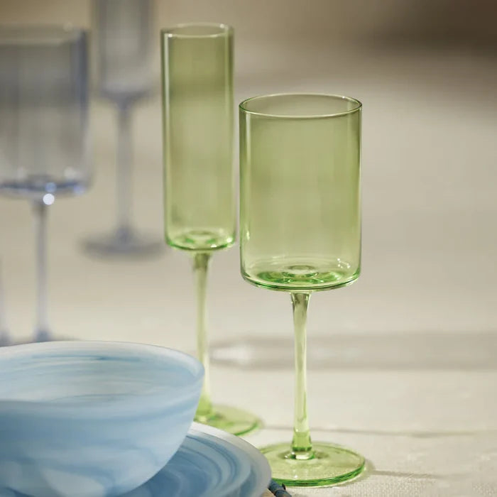 Fruttuoso Wine Glass-Light Green
