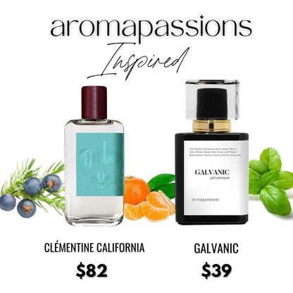GALVANIC | Inspired by ATELIER COLOGNE CLÉMENTINE CALIFORNIA | Clémentine California Dupe Pheromone Perfume - aromapassions