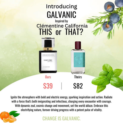 GALVANIC | Inspired by ATELIER COLOGNE CLÉMENTINE CALIFORNIA | Clémentine California Dupe Pheromone Perfume - aromapassions