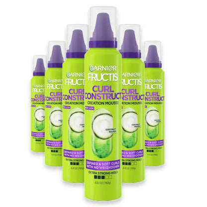 Garnier Fructis Curl Construct Creation Mousse – 6.8 oz - 6 Pack