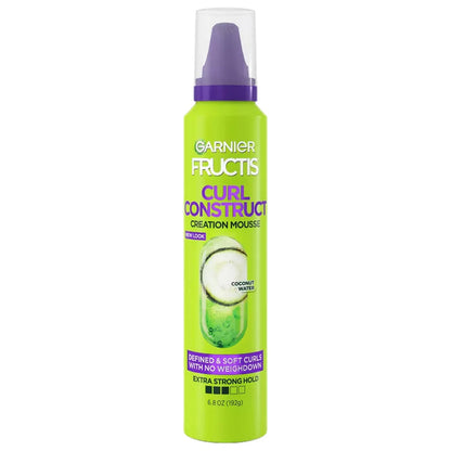 Garnier Fructis Curl Construct Creation Mousse – 6.8 oz - 6 Pack