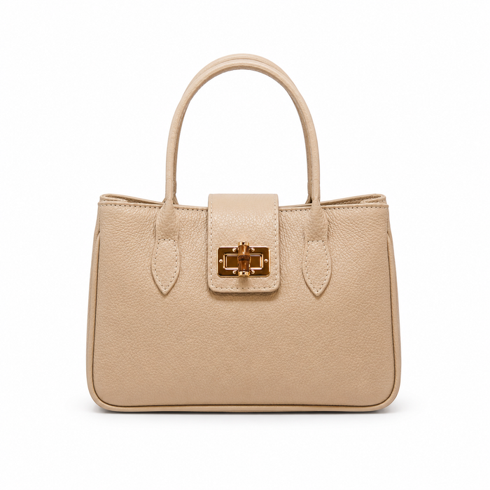 German Fuentes Handbags - Classic Italian-Style Leather Satchel