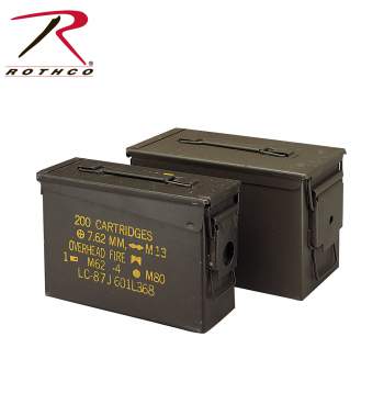 GI .30 & .50 Caliber Ammo Cans - Surplus