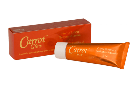 GLOW - Carrot Glow Intense Toning Treatment cream With Carrot Oil & Vitamin A, K & E complex - ShanShar Beauty : The world of beauty.