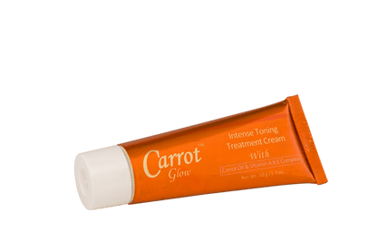 GLOW - Carrot Glow Intense Toning Treatment cream With Carrot Oil & Vitamin A, K & E complex - ShanShar Beauty : The world of beauty.