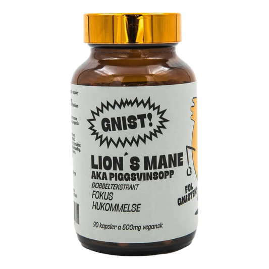 GNIST! Lion's Mane dobbeltekstrakt kapsler