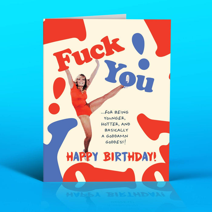 GODDESS! birthday card