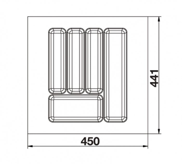 Hafele Cutlery Tray Drawer Insert