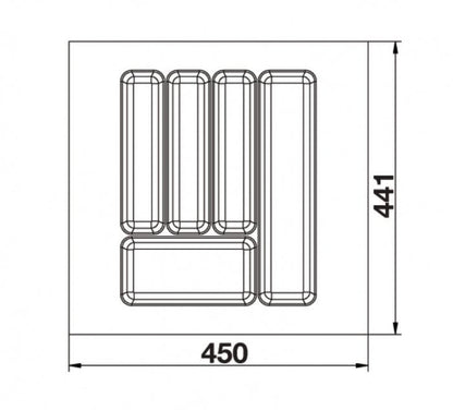 Hafele Cutlery Tray Drawer Insert