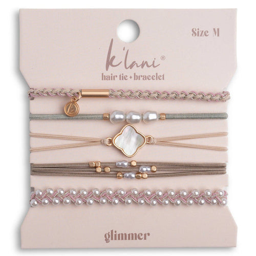 Hair Tie Bracelets-Glimmer