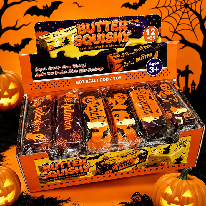 Halloween Printed Butter Slow Rise Squish Toy