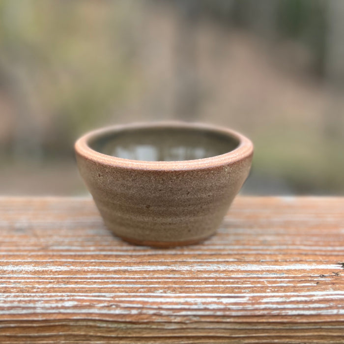 Hand Thrown Matte Coffee Ceramic Sauce Dish