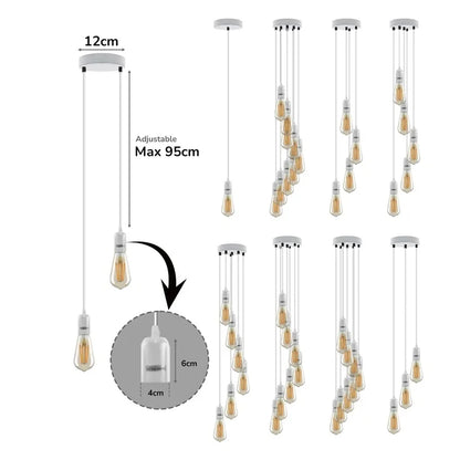 Hanglamp E27 Max 60W With Pendulum ~6069