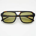Havana Acetate Aviator Sunglasses