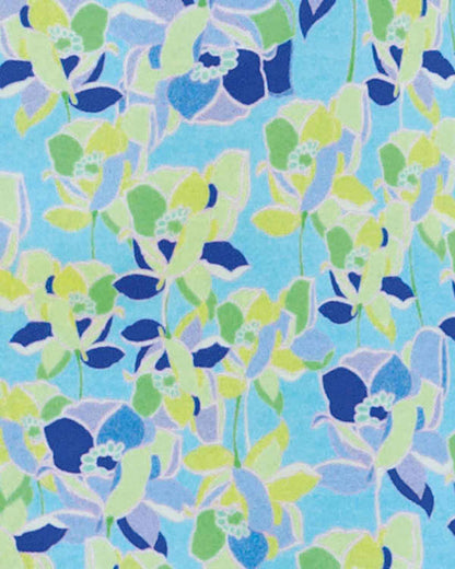 Hayden Floral 3/4 Sleeved Cotton Tunic Top - Image 3 - Country Collection