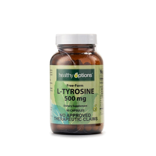 Healthy Options L-Tyrosine 500mg 90 Capsules
